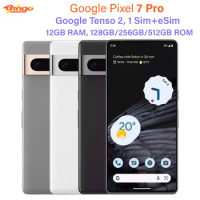 Google Pixel 7 Pro 128GB/256 ROM 5G 6.7" Google Tensor G2 Octa Core 12GB RAM 50MP&amp;48MP NFC eSim Original Unlocked Cell Phone
