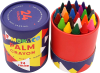 Lebze Jumbo Crayons for Toddlers 16 Colors Non Toxic Crayons Easy to Hold Large Crayons for Kids Saf