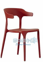╭☆雪之屋居家生活館☆╯1731餐椅(紅色)BB385-17#7165B