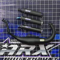Knalpot ninja 2tak R RR SS gembung powder coating C press silincer carbon doff hitam (asli bukan sti