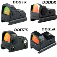 Mini Red Dot Sight Scope Low Energy Consumption Metal Sights with Motion Sensor&amp;Auto Shutdown Pistol Airsoft Sight G17 19 AR15