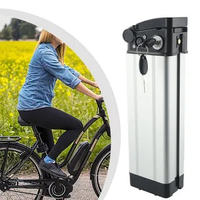 Electric Bicycle Battery Box 36V 48V E-bike Large Capacity Battery Holder Case Lithium Battery Pack Ebike Accessories