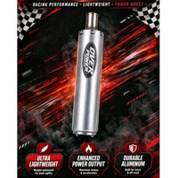 SILINCER SLINCER KNALPOT NINJA 2 TAK ALMUNIUM MONCONG LURUS ORIGINAL OVER POWER INDONESIA BUKAN CMS 