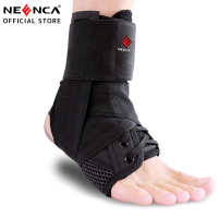 NEENCA Ankle Brace, Lace Up Adjustable Support – for Running, Basketball, Volleyball Tennis!Ankle Wr