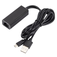 Micro USB Power to RJ45 100M Network Card Adapter for Chromecast/Fire TV Stick