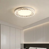 Lustre Led Ceiling Light Bathroom Lights Modern Simple Chandelier Panel Fixtures Luminair For Ceiling Lamp Home Decor Lighting