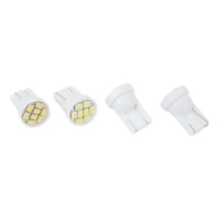 4-T10 8SMD LED Lights 12SMD LED 13pcs 5-T10 5SMD LED Bulb Ceiling Domes License Plate Parts Replacement Set White