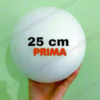 STEROFOAM BOLA / BOLA GABUS / GABUS BULAT 25cm