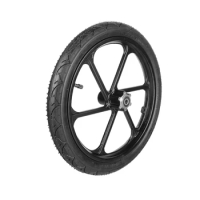 Motorcycle 16 inch Wheel 16x1.75 Tire Disc Brake Aluminum alloy Rim For Electric Scooters E-bike Folding Bicycles Accessories