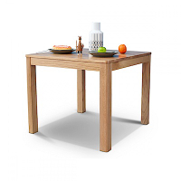 源氏木語鹿特丹橡木0.9M方型餐桌 Y2855-原木色 (H014282525)