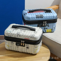 手提化妝箱 化妝品收納箱 18吋手提箱 大容量便攜工具箱16吋 箱 化妝包 小型洗漱收納包 LCHS