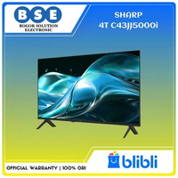Sharp Google TV 4T-C43JJ5000i 43 Inch 4K Google TV V8 Revelation Processor Dolby Audio - 4TC43JJ5000