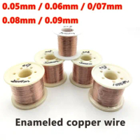 100g 1000M 10000M 0.3 0.4 0.5 0.6 0.7 0.8 0.9 1.1 1.2 MM Copper Wire Magnet Wire Enameled Copper Winding Wire Coil Winding Wire