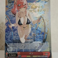 Azur Lane RN Zara Figure Chance Encounter By The Pool Memorial Collection Flash Card Anime Periphery Child Birthday Gift