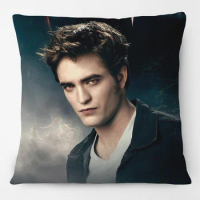 The Twilight Saga Edward Cullen Cushion Covers Vampire Fantasy Film Print Decorative Throw Pillow Case