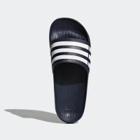 【Adidas】DURAMO SLIDE 男女 舒適運動鞋款 藍