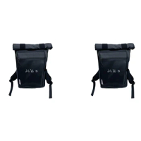 2X Bicycle Front Bag Backpack With Stand Holder For Brompton 3SIXTY Folding Bicycle Backpack Accessories