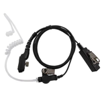 Waterproof PTT Acoustic Tube Earpiece Headset for Hytera Radio PT-580 PT580H