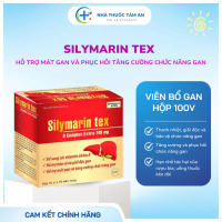 [Sản phẩm hot] SILYMARIN TEX B COMPLEX 140MG - Hỗ trợ thanh nhiệt, mát gan, tăng cường và bảo vệ chứ