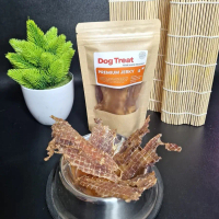 Jerky Daging Kelinci jerky snack hewan treats anjing kucing homemade semilan sehat dari daging segar
