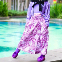Rok celana anak daisy flower by mfm collection bahan katun jepang