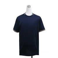【Paul Smith】PAUL SMITH條紋棉質短袖T恤(男款/深藍)