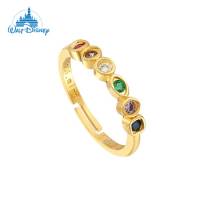 Disney Marvel Infinity Stone Rings Avengers Creative Finger Jewelry Fashion Trending Product Simple Open Adjustable Ring