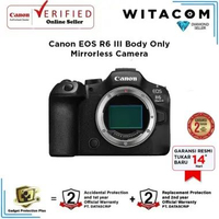 WITACOM - Canon EOS R6 Mark III / EOS R6 Mark 3 / EOS R6 III Body Only - Garansi Resmi