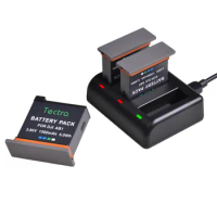 2pc 3.85V 1300mAh Battery For DJI OSMO Action Battery Triple Charger 1300mAh for Camera Bateria Accessories For DJI OSMO Action