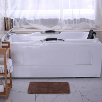 【可開發票】浴缸家用成人亞克力獨立式按摩恒溫加熱沖浪1.2-1.8米浴缸小戶型