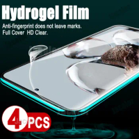 4Pcs Hydrogel Film Screen Protector For Xiaomi 12T Pro 12 12X Mi 11 Lite 5G NE 11 Ultra Screen Protector Gel Film Xiomi 12 t 12L