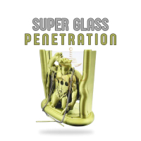 Alat Sulap Super Glass Penetration - Mystery Glass Thru - Glass Thru Chain - Illusion Magic - Sulap 