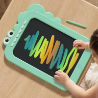 Children Electronic Drawing Board Children Learning Drawing Device Kids Crocodile Shape Lcd Writing Tablet for Boys for Toddlers