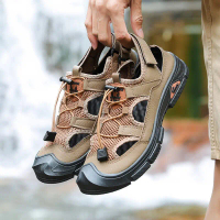 020 Sepatu Sandal Outdoor Sandal Hiking Sepatu Hiking Premium Bahan Kulit