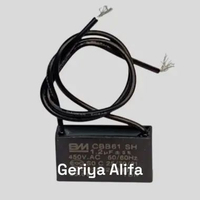 Kapasitor CBB61 1,2 UF 450 VAC untuk Kipas Angin Semua Merk