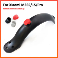 Fender Hook Silicone Sleeve For Xiaomi M365 1S Pro Electric Scooter Mudguard Rear Fender Hook Sleeve Buckle Cap