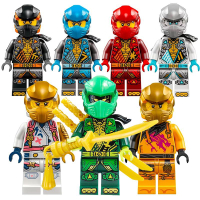 Ninjago Movie 19 New season domestic third-party double-sided printed ninja building block figures C