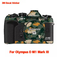 E-M1 Mark III Anti-Scratch Lens Sticker Protective Film Body Protector Skin For Olympus E-M1 Mark III E-M1 M3