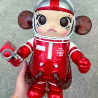 Original Classical Mega Space MOLLY 400% Collection Red Drinks Astronaut Molly Extra Figure Collection Decor
