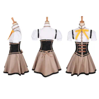 SBluuCosplay Anime Tomoe Mami Cosplay Costume Halloween