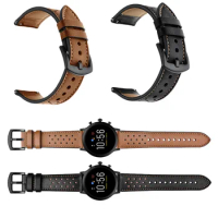 High quality Genuine Leather Watchband For Fossil GEN 5 Strap Band for Fossil Sport 43mm GEN 4 Smart Watch Bracelet Correa