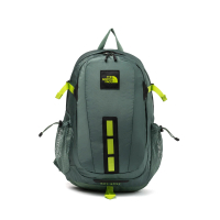 【The North Face】北臉 後背包 運動包 書包 旅行包 大容量 雙層 HOT SHOT SE 綠 NF0A3KYJBDO