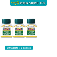 21st Century Vitamin C-1000 Prolonged Release 50 Tablets x 3 Bottles EXP:11/2025 [ Vitamin C Ascorbi