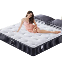 Hot Sale High Density Compress Mattress Memory Foam Mattress Bed Latex Mattress Bed With Spring