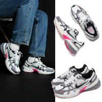 Nike 休閒鞋 Wmns V2K Run 女鞋 灰 粉紅 銀 復古 運動鞋 FZ5061-100