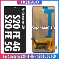 6.5" Super AMOLED For Samsung S20 FE 4G Display S20 Lite LCD Touch Screen Digitizer Replacement For Samsung S20 FE 5G Display