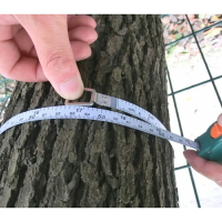 測量樹木胸徑尺測樹圍尺量樹尺測樹尺直徑尺樹徑卷尺新款三圍尺