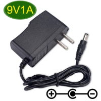 1PCS AC/DC Power Supply Adapter Wall Charger Adapter DC9V 1A For Casio Electric Piano CTK 496 CTK500 CTK501 CTK510