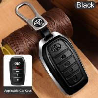 Cover Kunci For Toyota Hilux GR / Fortuner GR Sport 2022 - 2023 Keyless Key Leather Case Cover Metal