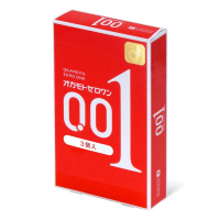 Okamoto 岡本 0.01 (日本版) 3 片裝 PU 安全套 3pc